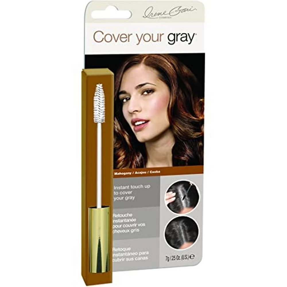 Trendy Cover Your Gray Brush In Wand - Mahogany User-Friendly
