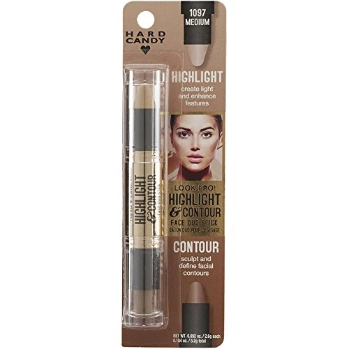 User-Friendly Hard Candy Highlight and Contour Face Duo Stick 1097 Medium Prestigious