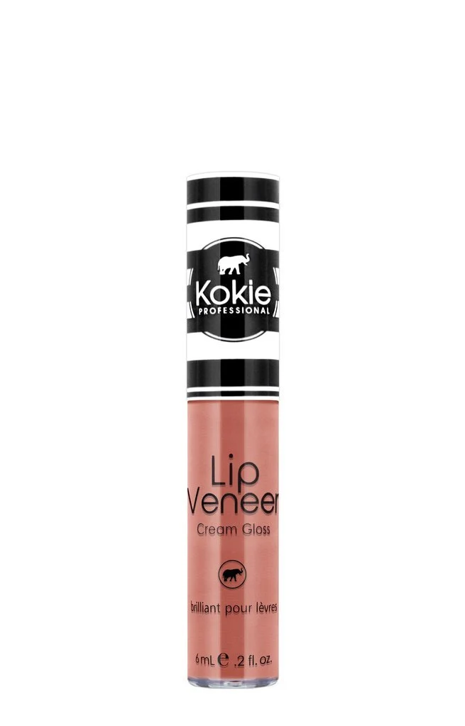 Exceptional Kokie Cosmetics Lip Veneer Cream Lip Gloss Bashful 0.2 Fluid Ounce Solid
