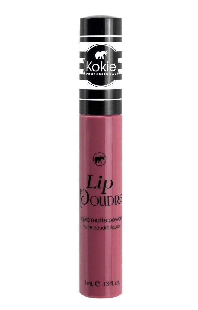 High-End Kokie Cosmetics Lip Poudre Liquid Lip Powder Rosewood 0.13 Fluid Ounce User-Friendly