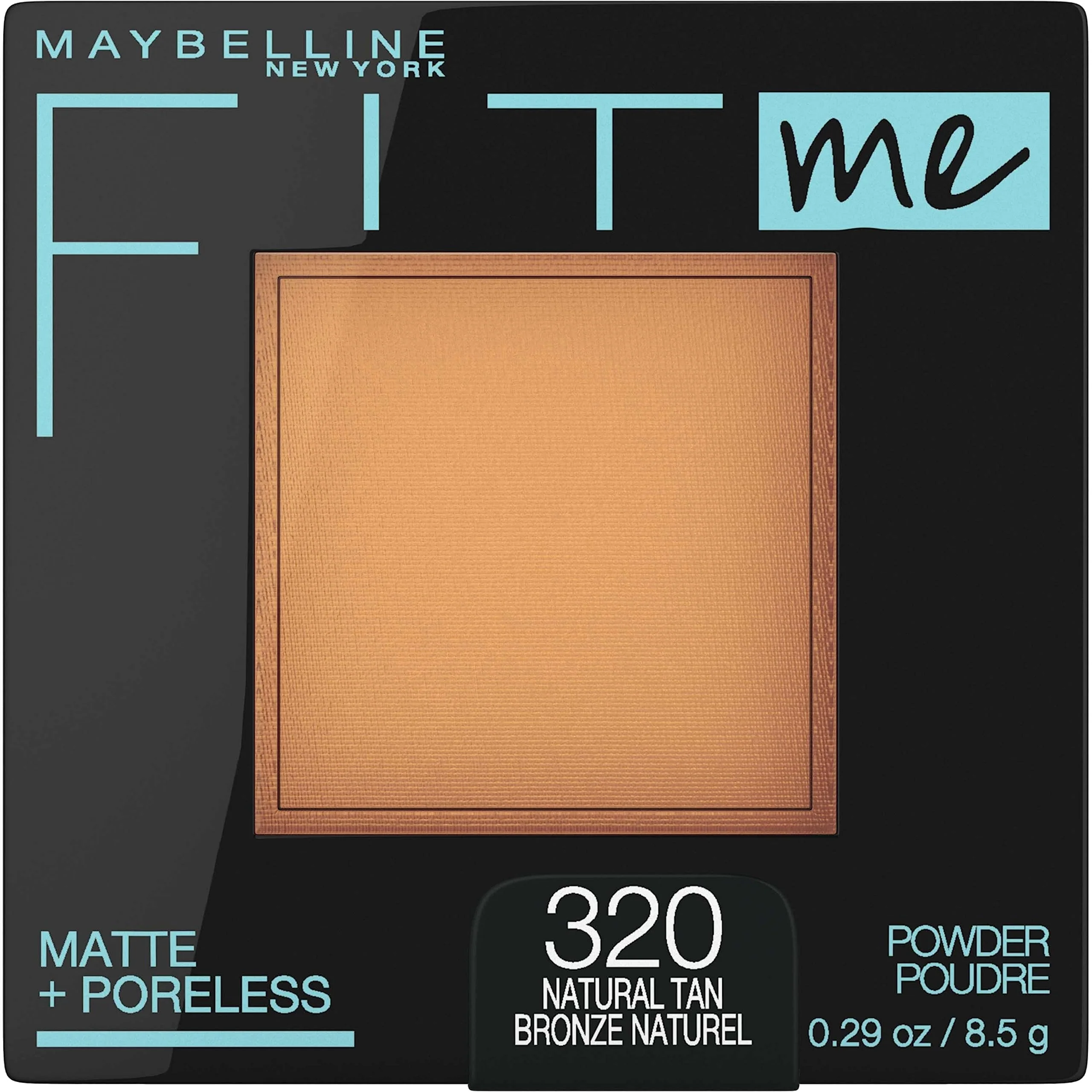 Responsible Maybelline Fit Me Matte Poreless Pressed Face Powder Makeup Setting Powder Natural Tan 1 Count Enhanced