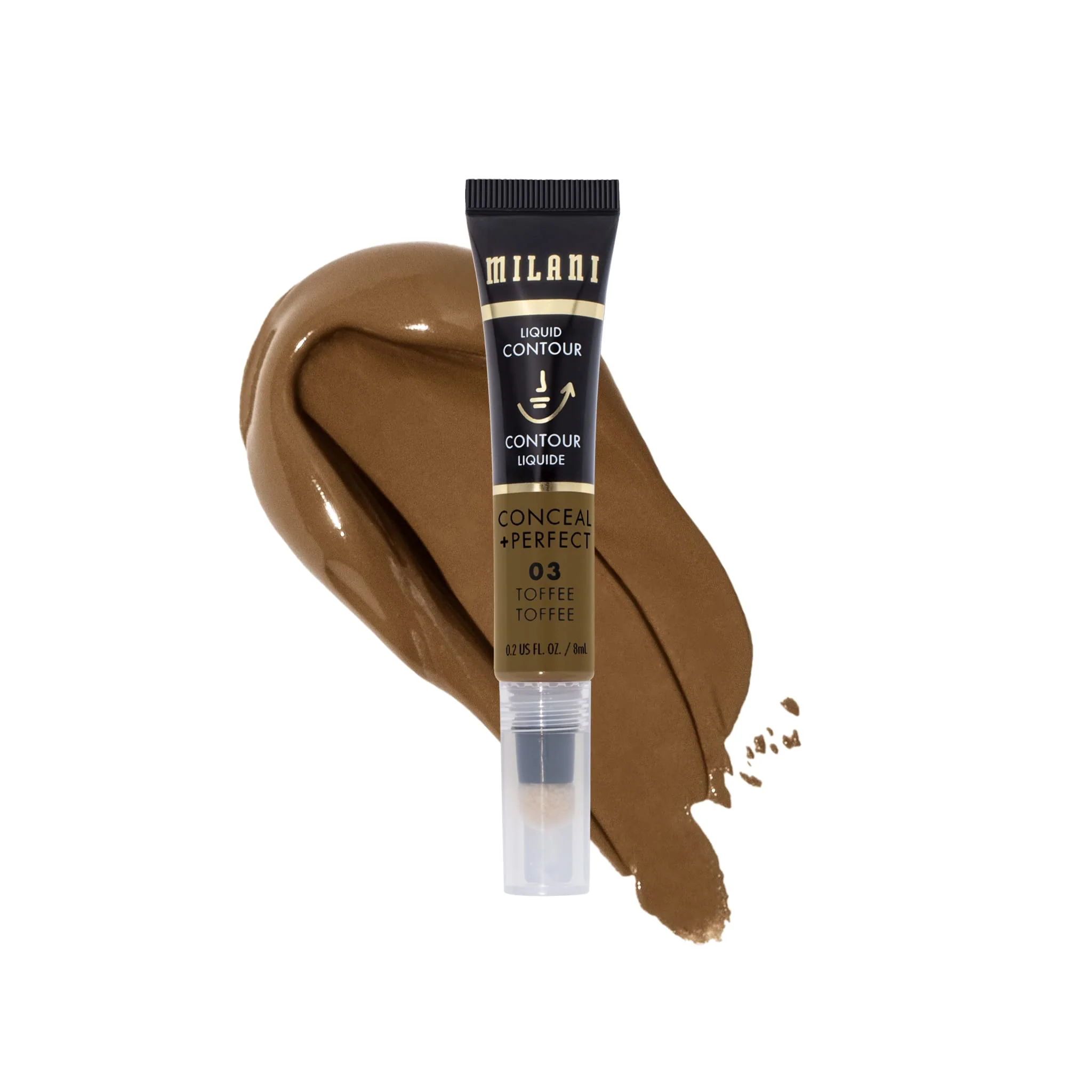 Flexible Milani Conceal Liquid Contour for Added Definition Face Lift Collection - Toffee Premium Material