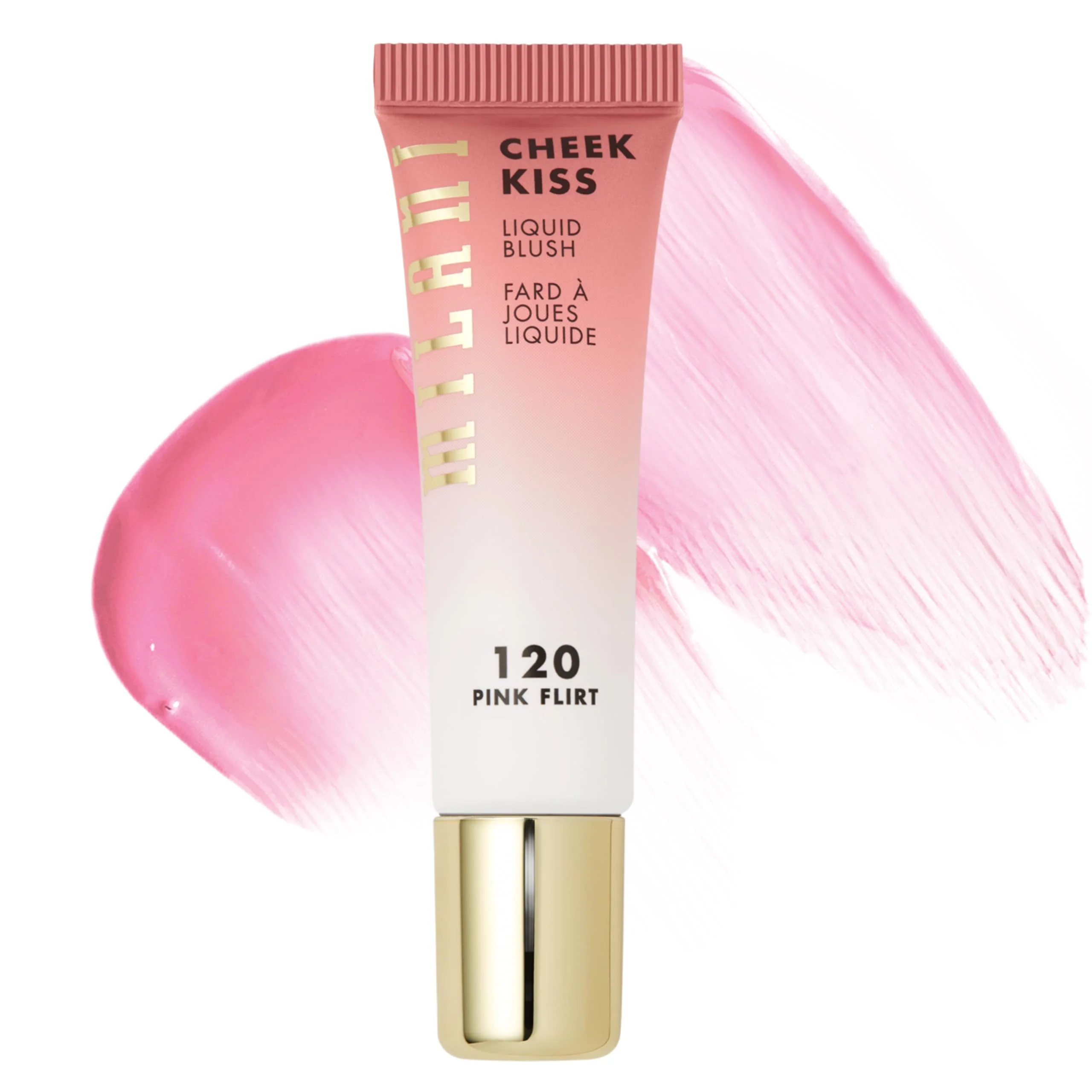 Healthy Milani Cheek Kiss Liquid Blush Makeup Lightweight Blendable Buildable for Radiant Flushed Cheeks Skin-Loving Formula - Pink Flirt Soft