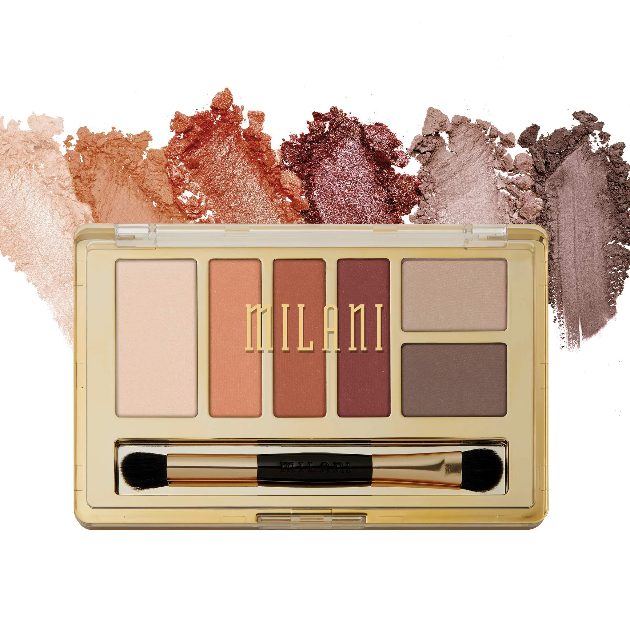 Original Milani Everyday Eyes Eyeshadow Palette - Modern Mattes 0.21 Ounce 6 Cruelty- Matte or Metallic Eyeshadow Colors to Contour Highlight Practical