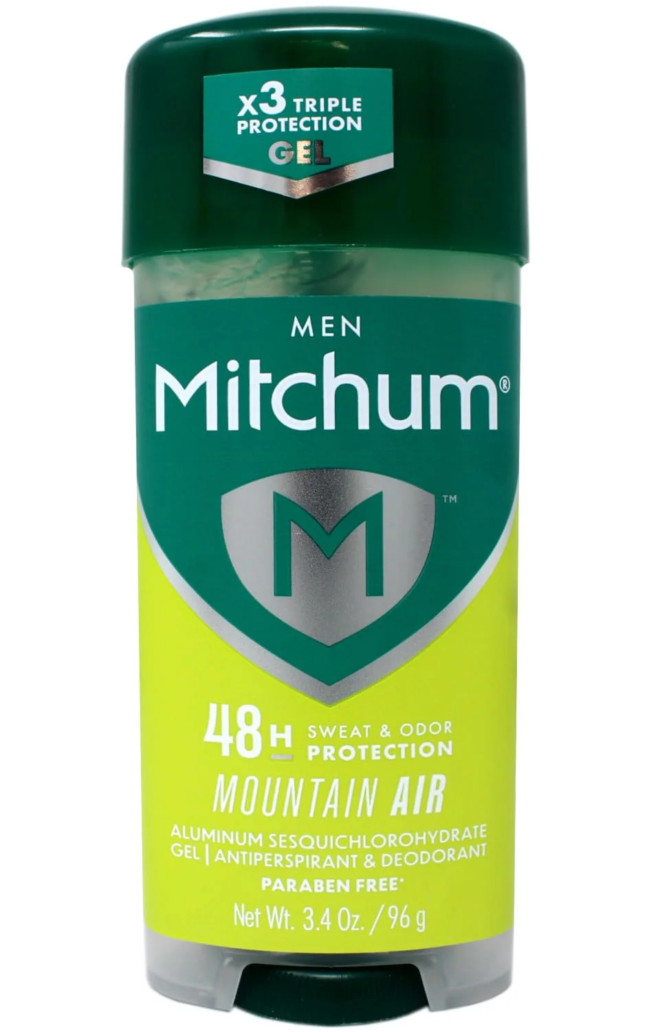 Refined Mitchum Advanced Gel Anti-Perspirant Deodorant Mountain Air 3.4 oz Value Pack of 9 Smart