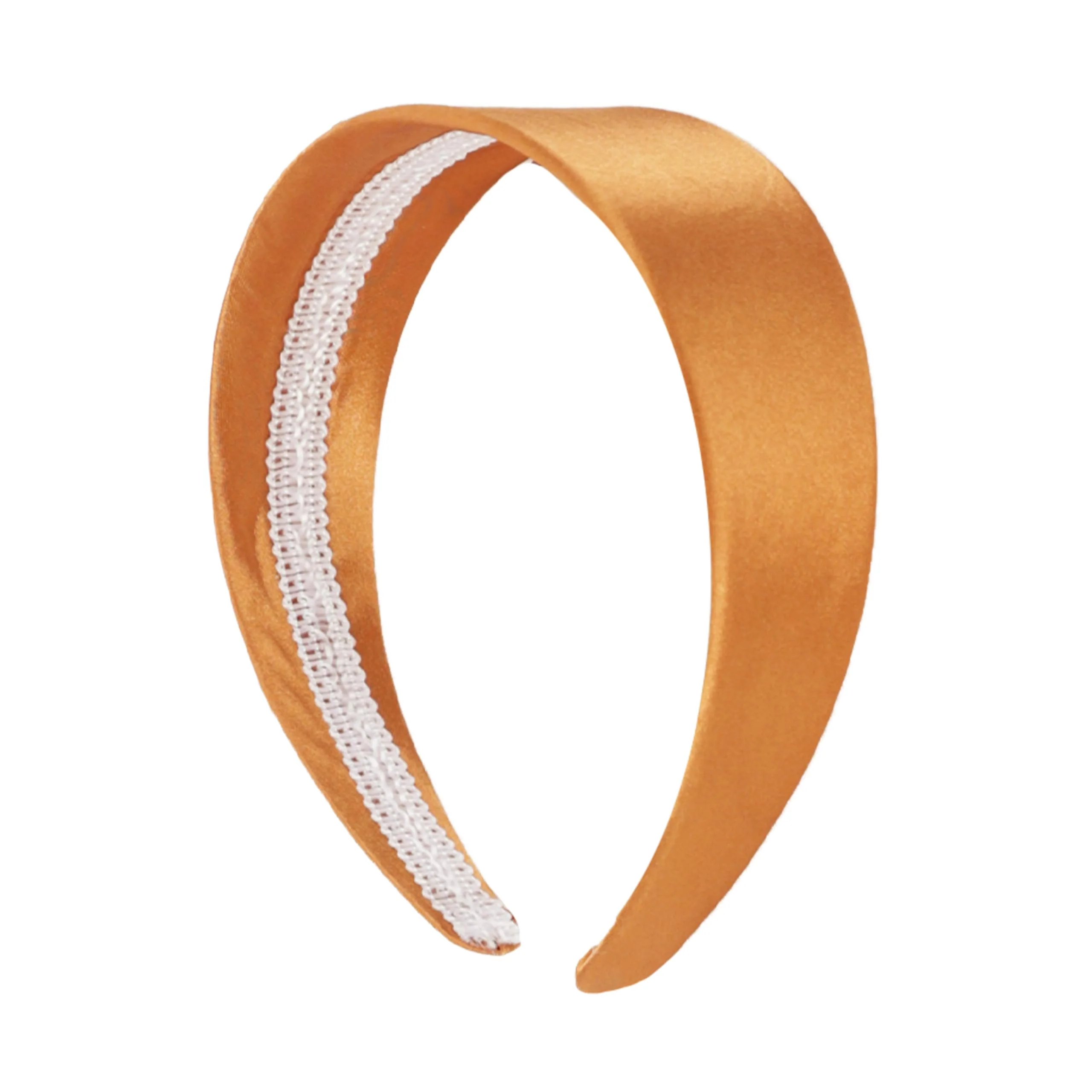 Proven Motique Accessories Copper 2 Inch Wide Satin Headband Responsible