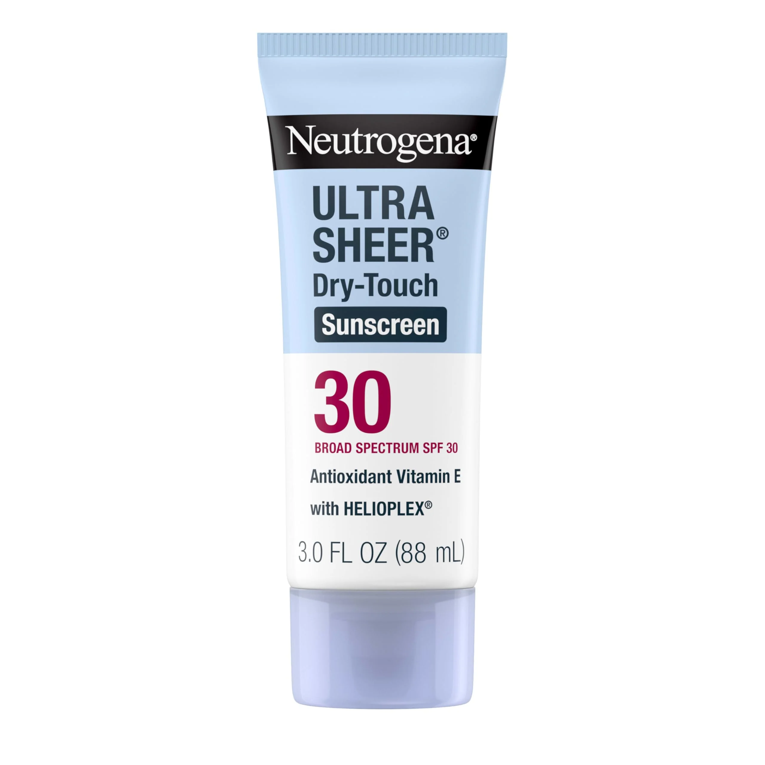 Breathable Neutrogena Ultra Sheer Dry-Touch Sunscreen SPF 30 for Face Body Lightweight Non Greasy Broad Spectrum UVA UVB Protection No White Cast Water Original Design
