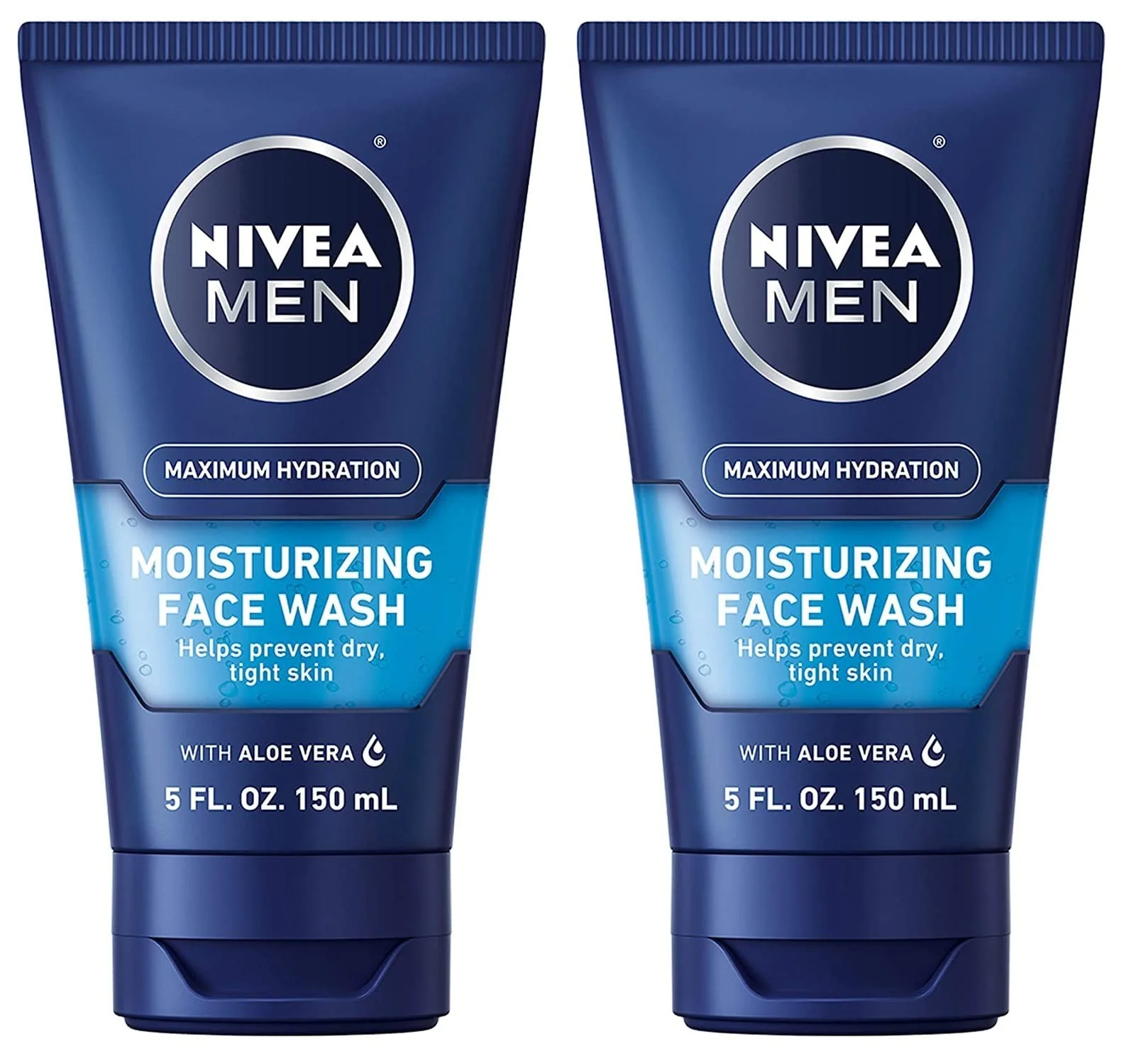 Sustainable Nivea Men for Moisturizing Face Wash 5 Fl Oz Pack of 2 Dependable