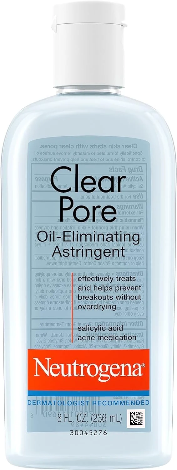 Exclusive Neutrogena Clear Pore Oil-Eliminating Astringent 8 oz Pack of 3 Classic