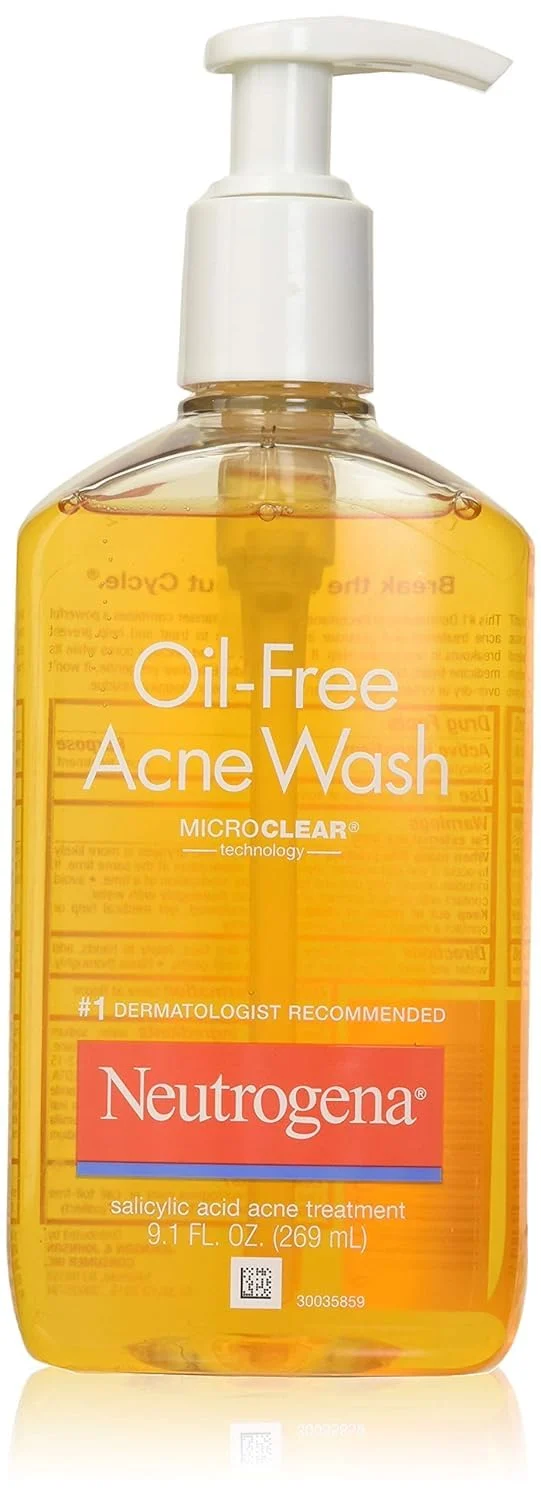 Excellent Neutrogena Oil- Acne Wash 9.10 oz Pack of 2 Original