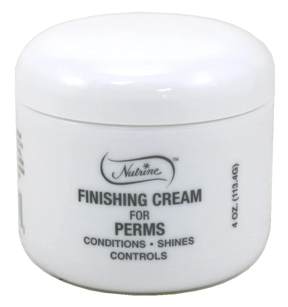 Trusted Nutrine Finishing Cream 4 Ounce For Perms Pack of 2 Organic