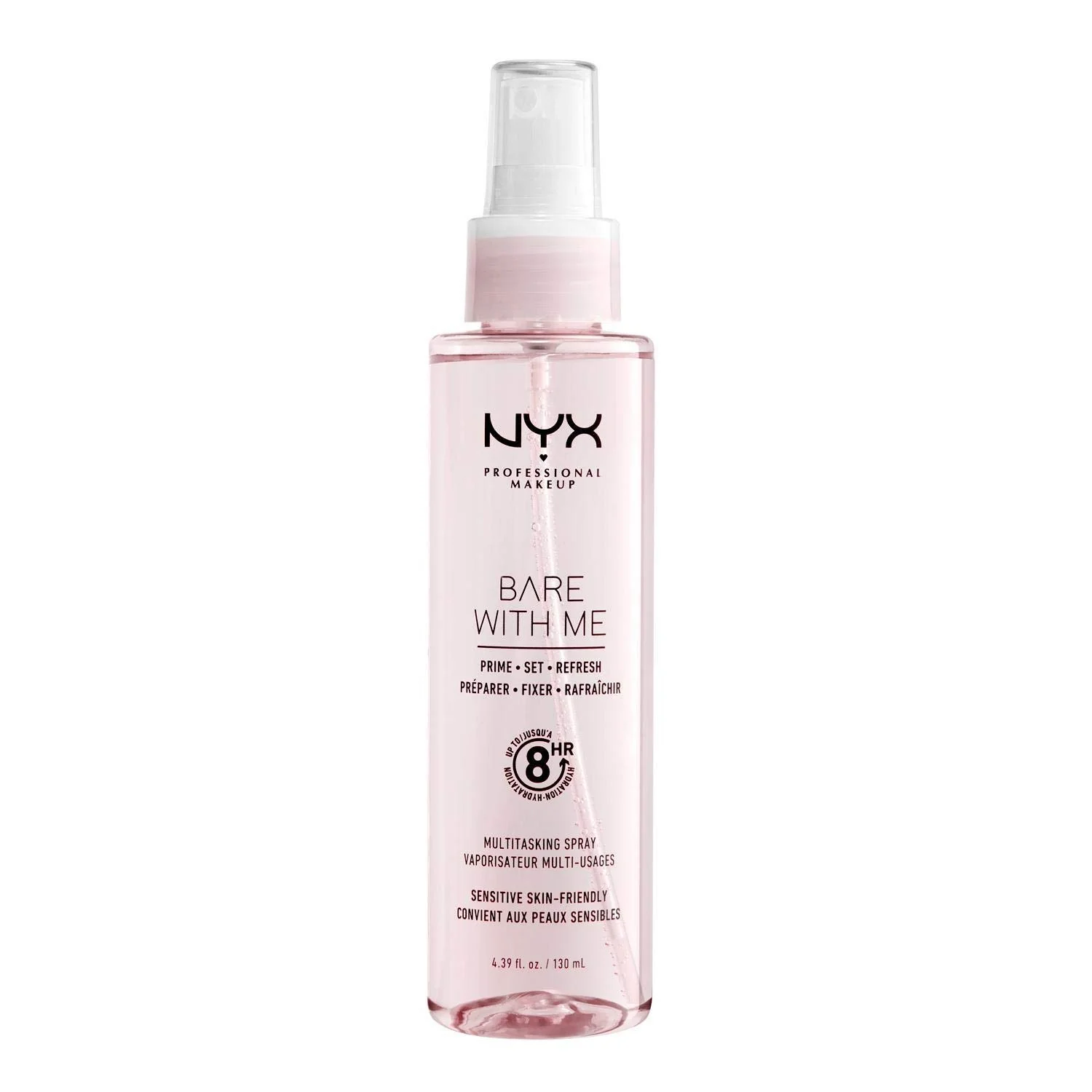 Soft NYX PROFESSIONAL MAKEUP Bare With Me Multitasking Face Primer Makeup Setting Spray Hydrating Face Mist for up to 8HR Wear Long-Lasting Vegan Organic
