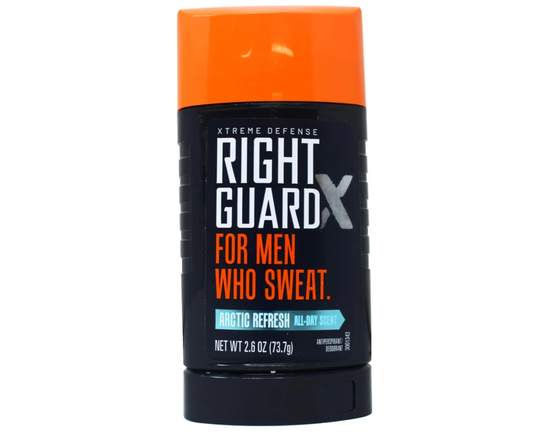 Convenient Right Guard Xtreme Defense Antiperspirant Deodorant Invisible Solid Stick Arctic Refresh 2.6 Ounce Proven