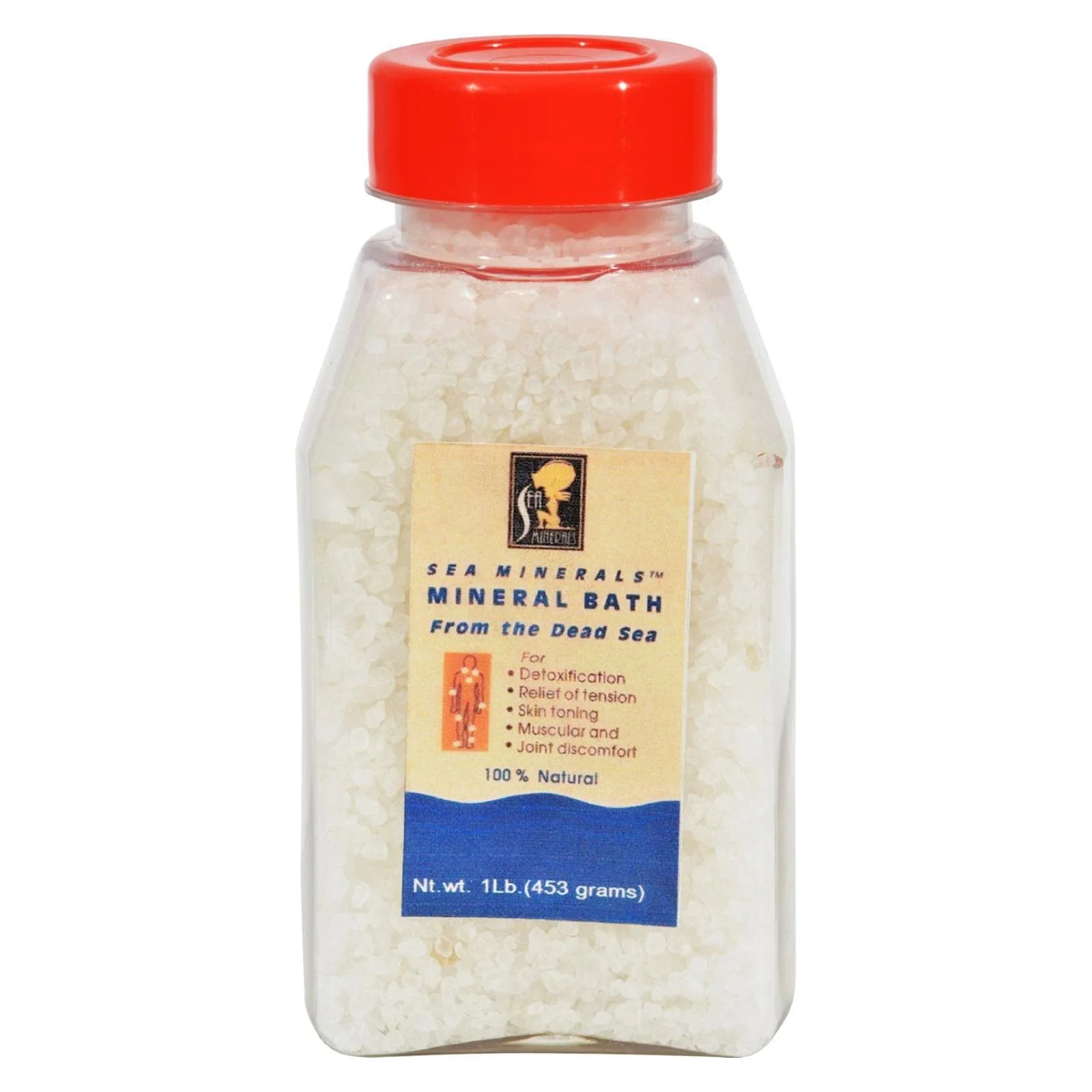 Reliable Sea Minerals Dead Sea Mineral Bath Salt 1 Lb Efficient