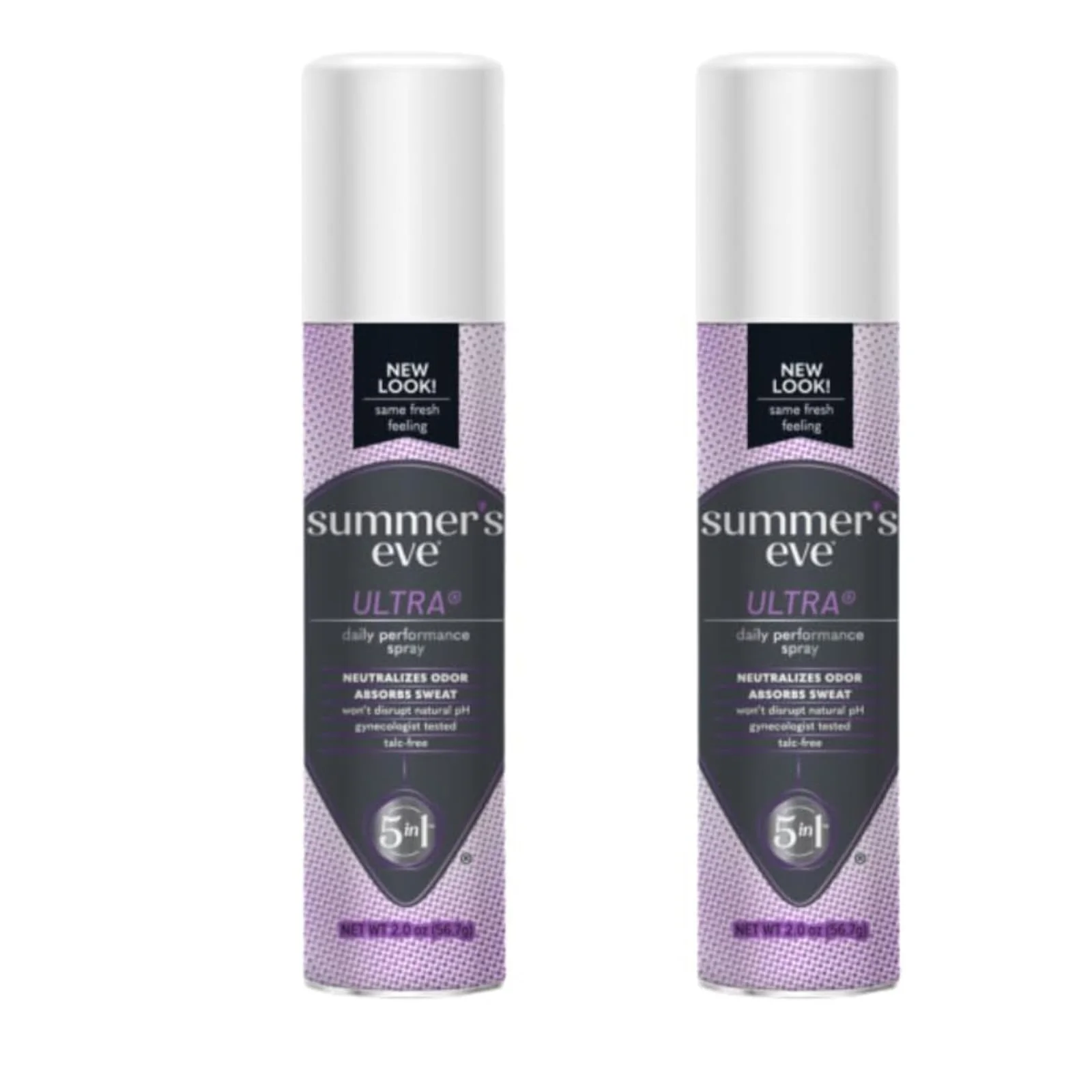 Easy-to-Use Summer's Eve Ultra Daily Active Feminine Spray pH balanced 2 Oz Pack of 2 Sustainable