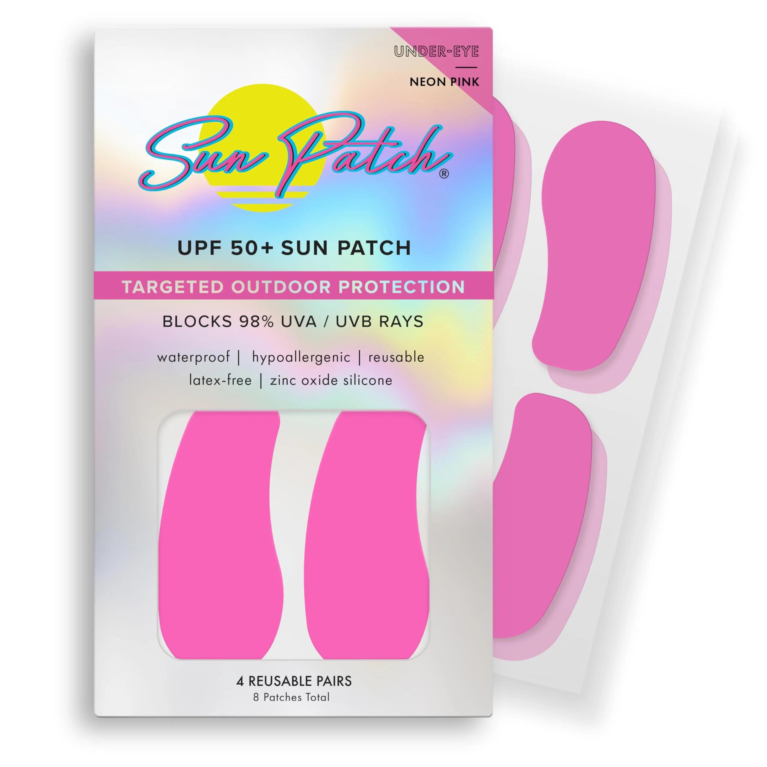 Organic Sun Patch Reusable Sun Screen Silicone Patches For UV Protection Face Sunscreen Sun Face Patches For Sun Exposure UV Shield Silicone Sun Block 1 Luxury