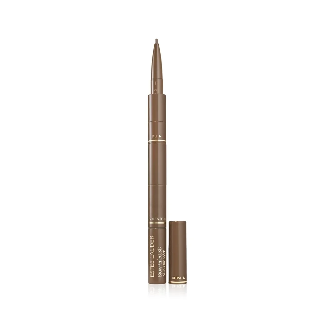 Soft Estée Lauder Brow 3D All-In-One Styler with Eyebrow Gel Pencil Powder plus Spooled Brush Taupe Environmentally Friendly