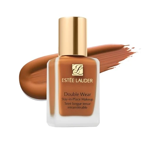 Easy-to-Use Estée Lauder Double Wear Stay-in-Place 24-Hour Long-Wear Matte Foundation Makeup Formula 1 Fl Oz 5W2 Rich Caramel Reliable