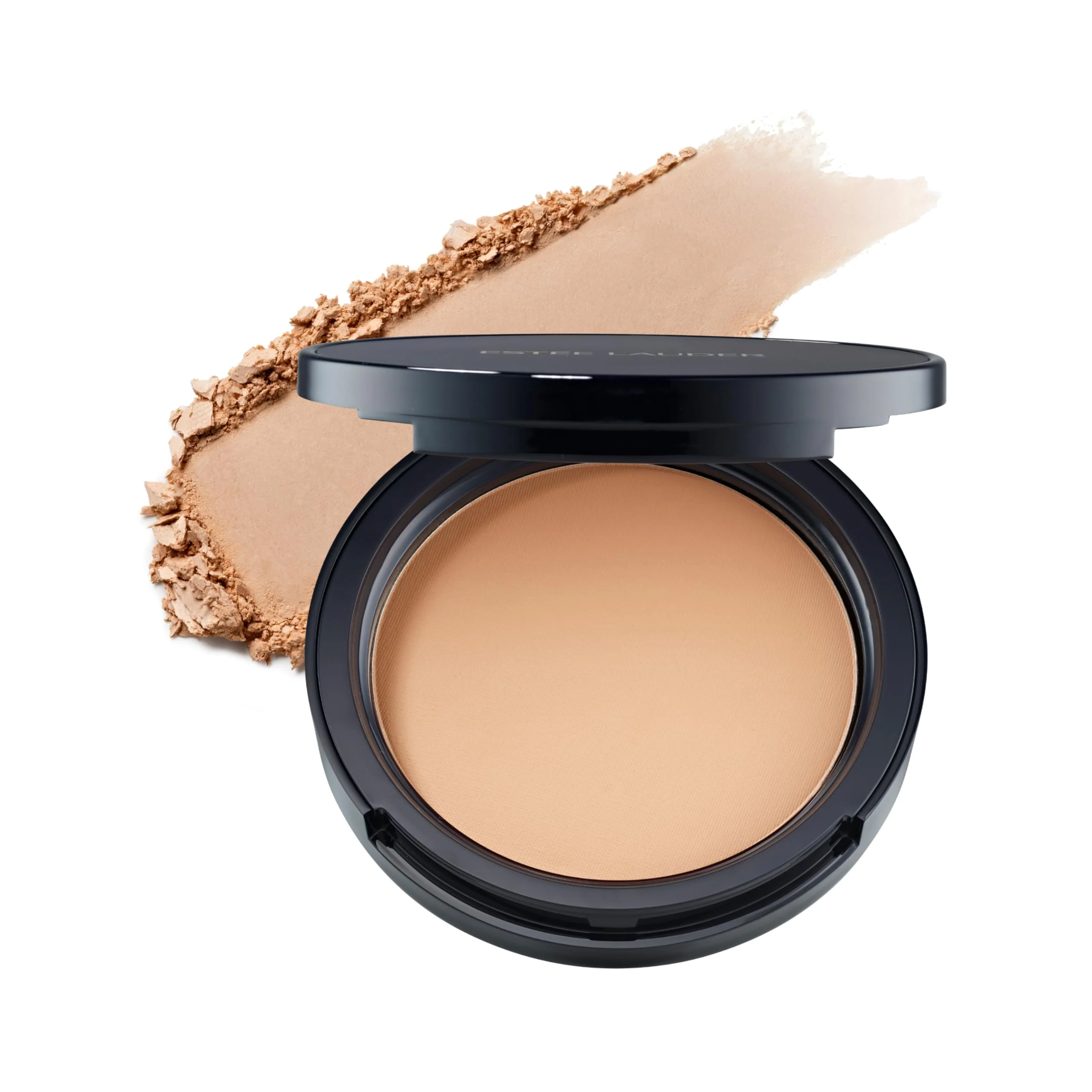 Selected Estée Lauder Double Wear Stay-in-Place Matte Setting Powder Veil Pressed Setting Face Powder Compact with Puff Oil-Control with Sheer Coverage Exceptional