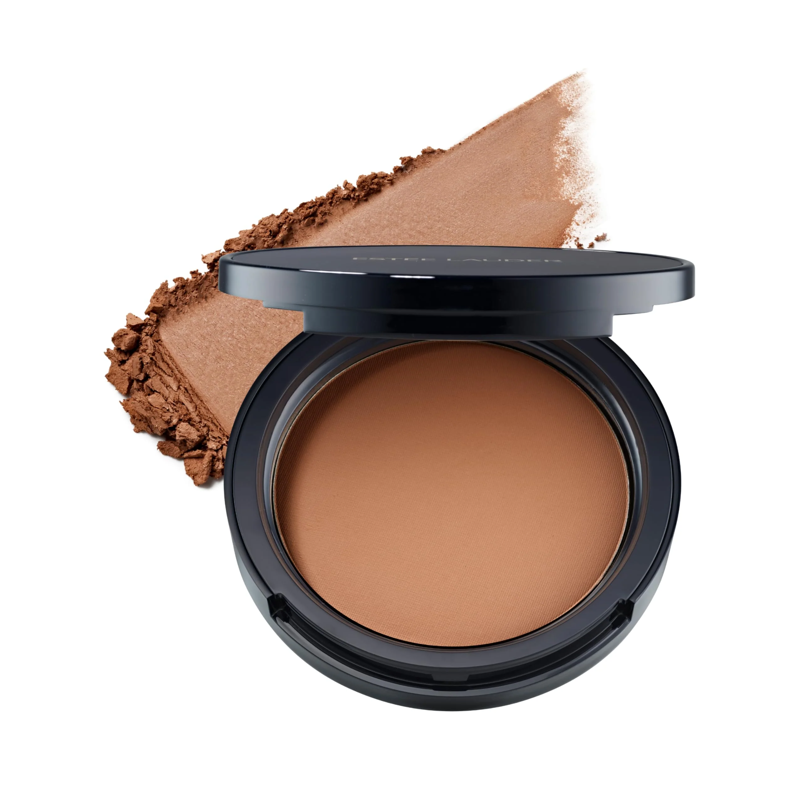 Elite Estée Lauder Double Wear Stay-in-Place Matte Setting Powder Veil Pressed Setting Face Powder Compact with Puff Oil-Control with Sheer Coverage Fine Crafted