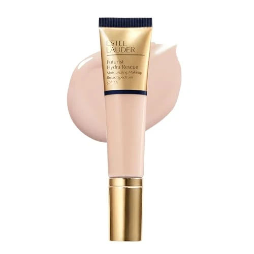 Eco-Friendly Estée Lauder Futurist Hydra Rescue Moisturizing Foundation Makeup SPF 45 for a 12-Hour Glow 1.2 Fl Oz 2C3 Fresco World-Class