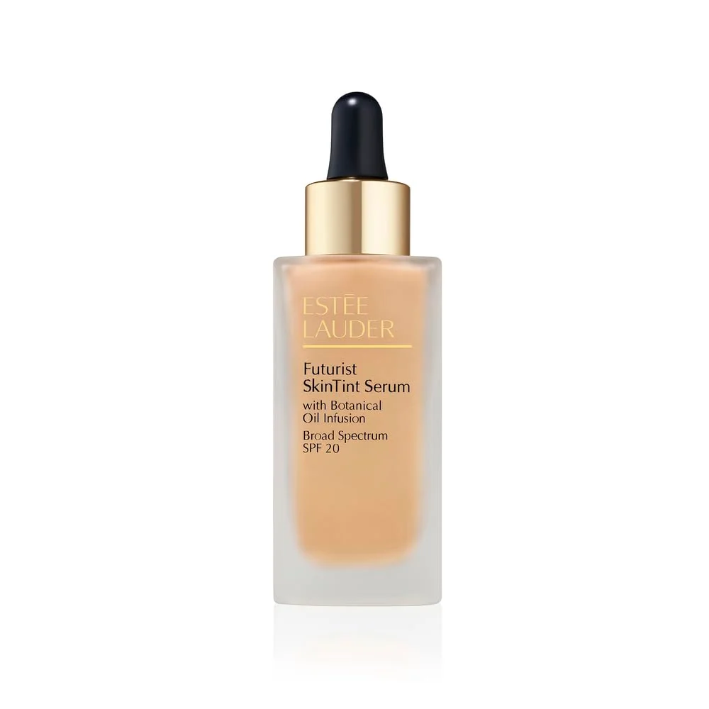 Optimized Estée Lauder Futurist Skin Tint Serum Foundation SPF 20 with Glycerin Light Coverage 1.0 Fl Oz 1N2 Ecru Elite