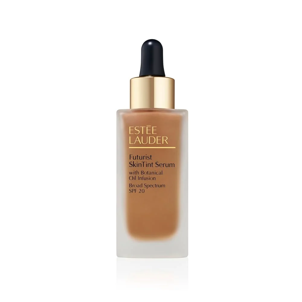 Breathable Estée Lauder Futurist Skin Tint Serum Foundation SPF 20 with Glycerin Light Coverage 1.0 Fl Oz 4N2 Spiced Sand Official