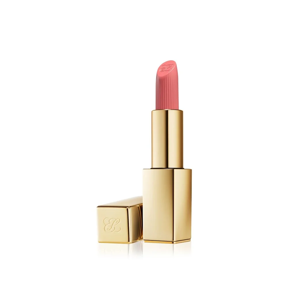 Verified Estée Lauder Pure Color Crystal Moisturizing Lipstick for Women with Shea Butter Vitamin E 0.12 Ounce 564 Crystal Baby Relaxed