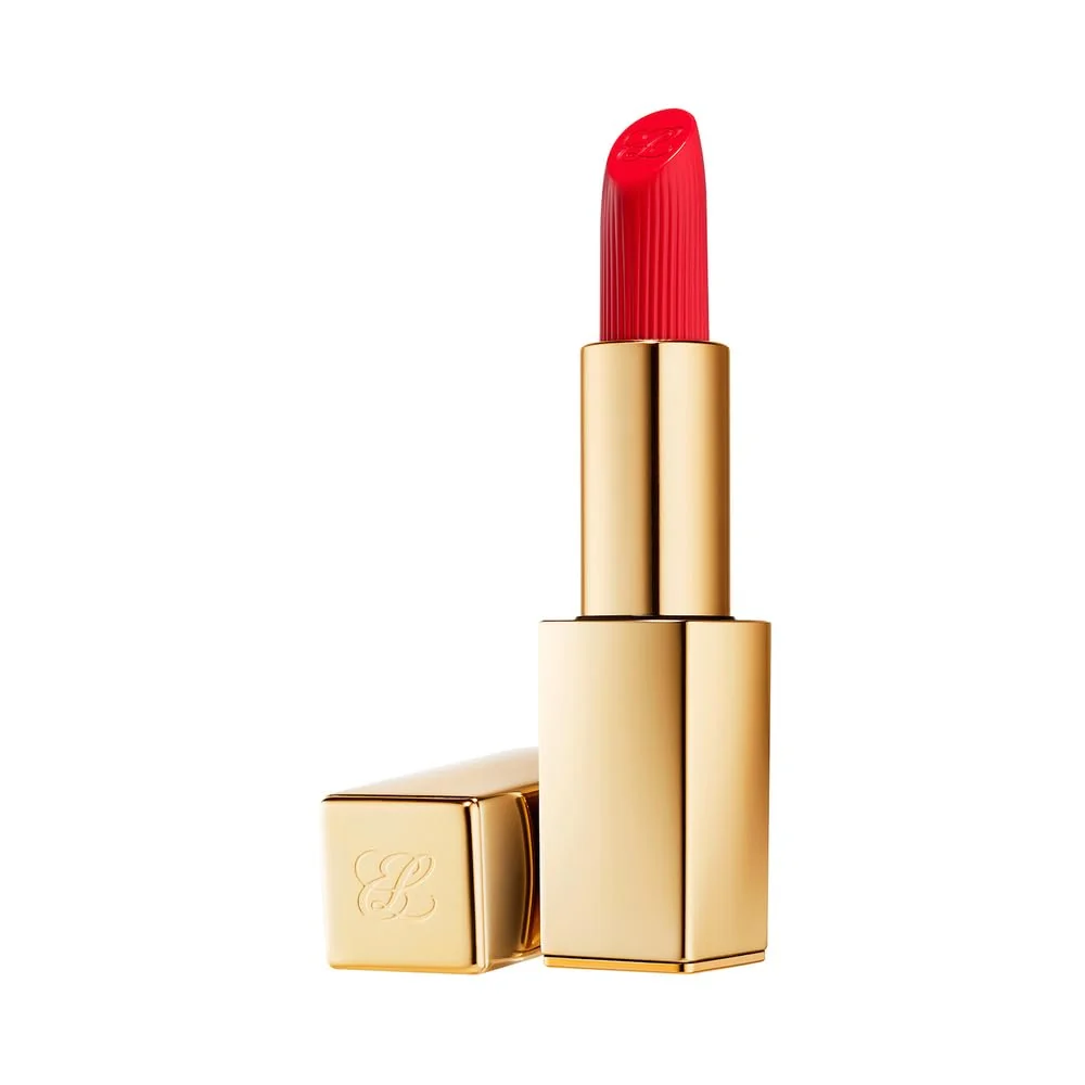 Top-Quality Estée Lauder Pure Color Long Lasting Cream Lipstick for Women with Cream Finish Plumping Nourishing 0.12 Ounce 520 Carnal Contemporary
