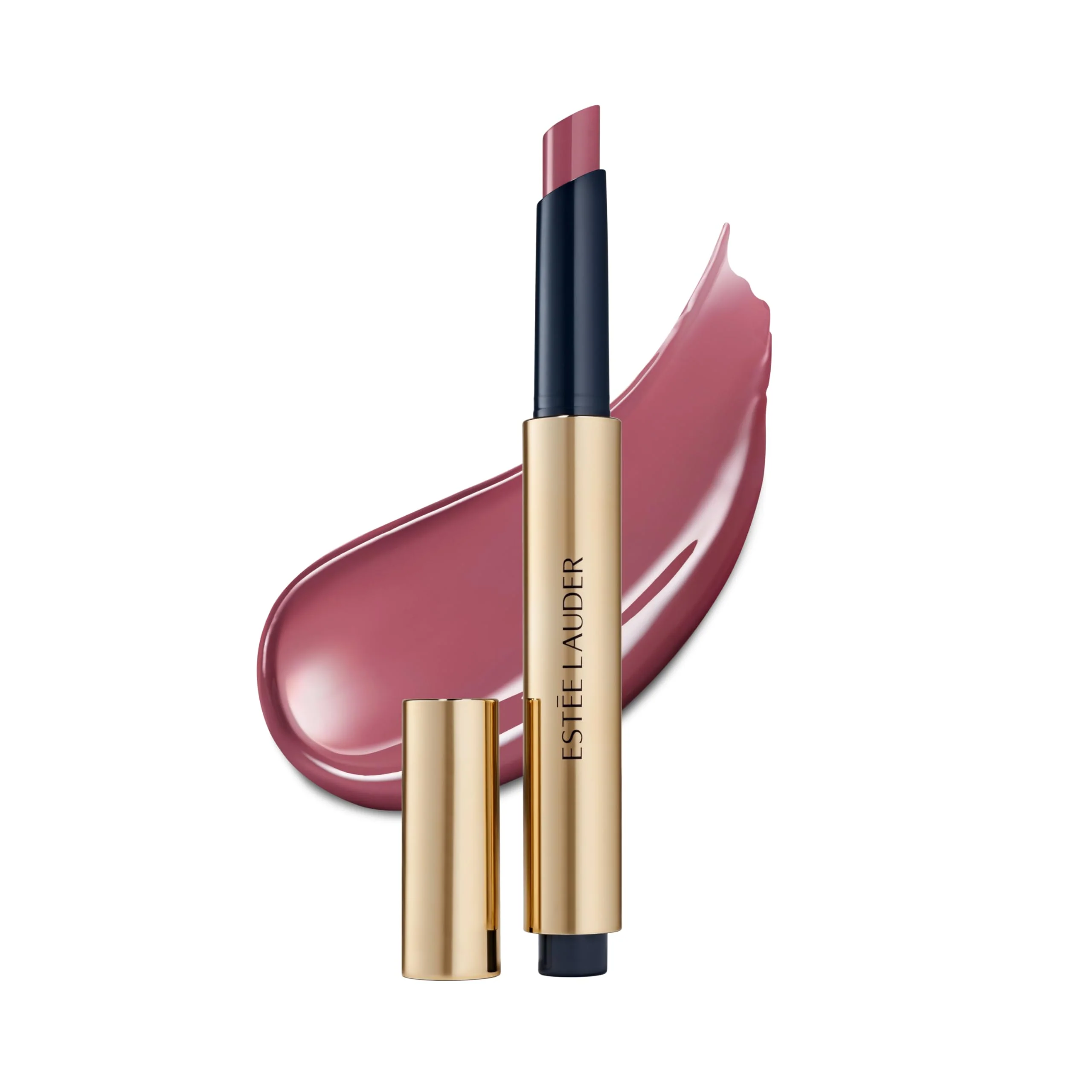 Powerful Estée Lauder Pure Color Melt-On Glosstick for Lips Plumping Moisturizing Lip Gloss 513 Melted Mauve Smart