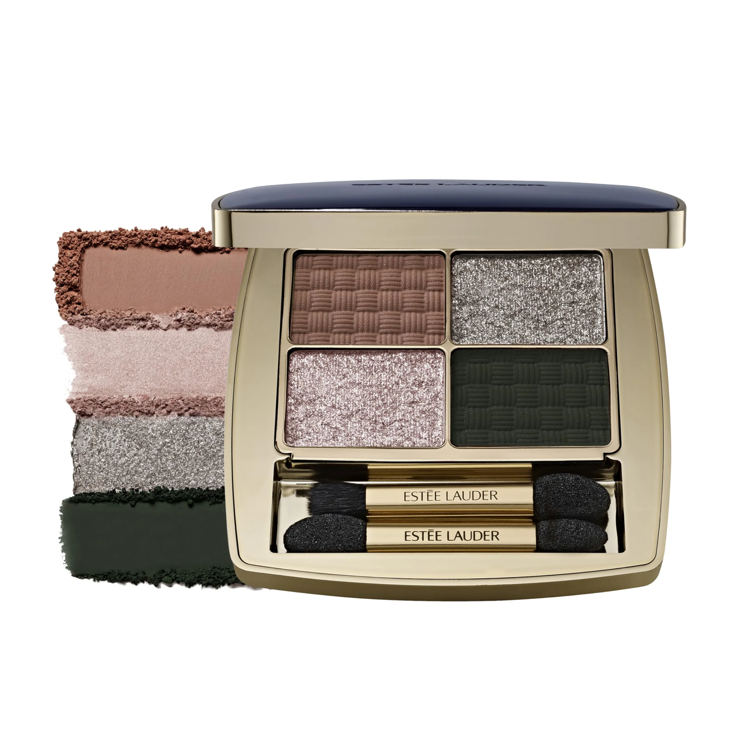 Minimalist Estée Lauder The Essential Eyeshadow Quad Long-Lasting Palette Shape Sculpt Magnify Money Moves 0.14 Ounce Artisan