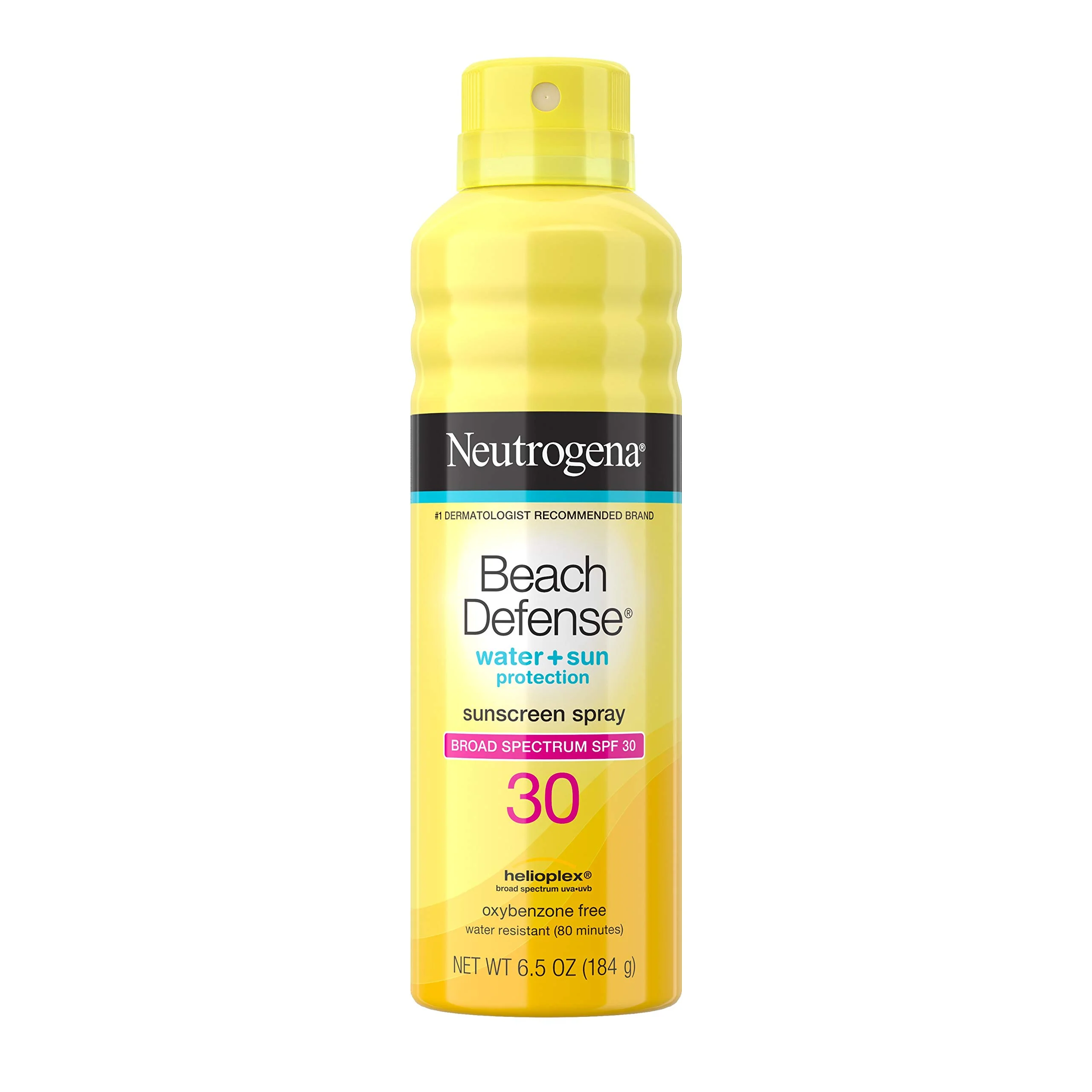 High-Performance Neutrogena Beach Defense Water-Resistant Sunscreen Body Spray with Broad Spectrum SPF 30 PABA- Oxybenzone- Fast-Drying Superior Sun Comfortable