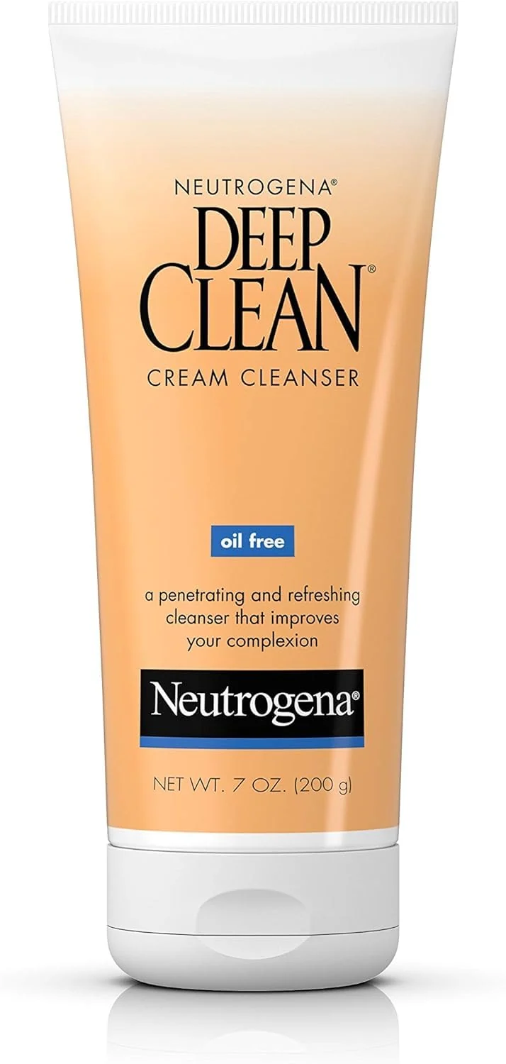 Healthy Neutrogena Deep Clean Cream Cleanser 7 oz Pack of 12 Powerful