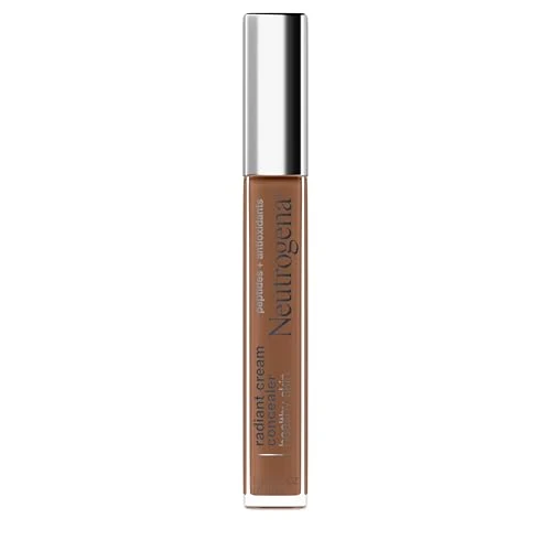 Minimalist Neutrogena Healthy Skin Radiant Brightening Cream with Peptides Vitamin E Antioxidant Lightweight ing Concealer Cream Non-Comedogenic Java Natural