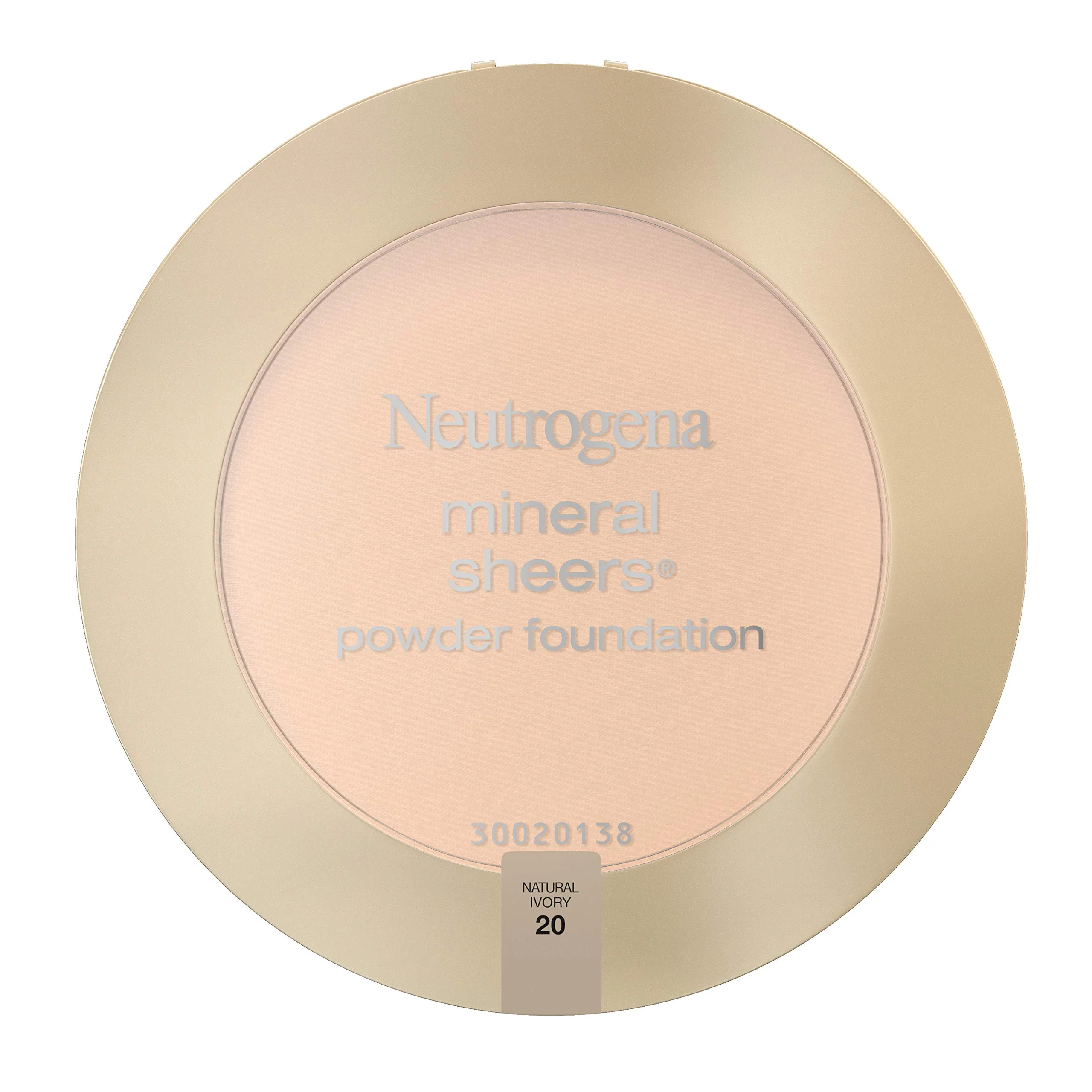 Prestigious Neutrogena Mineral Sheers Compact Powder Foundation Lightweight Oil- Mineral Foundation Fragrance- Natural Ivory 20 .34 oz Exclusive