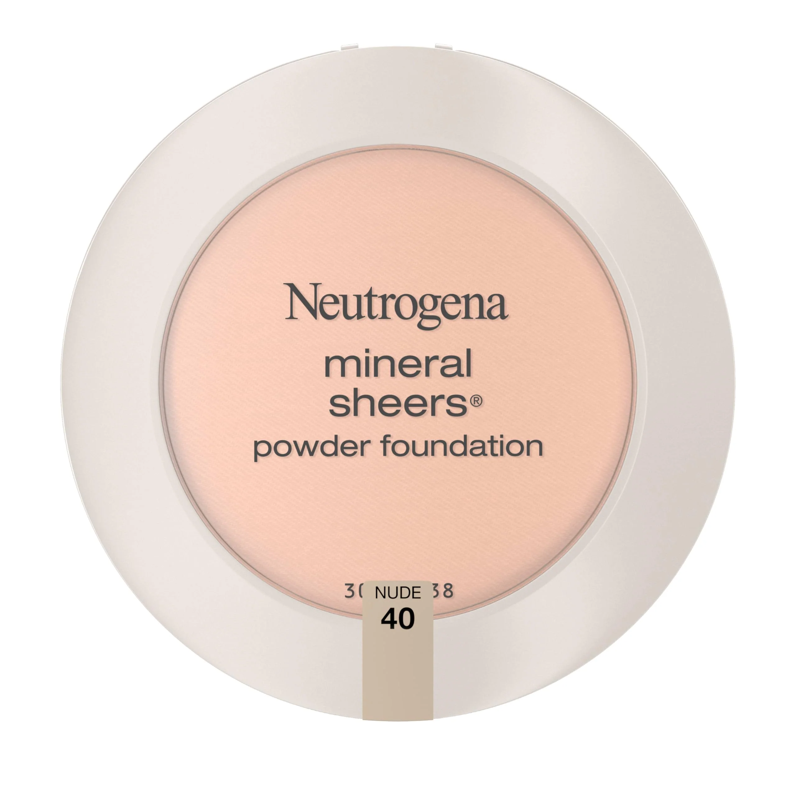 Artisan Neutrogena Mineral Sheers Compact Powder Foundation Lightweight Oil- Mineral Foundation Fragrance- Nude 40 .34 oz 2 Pack Refined