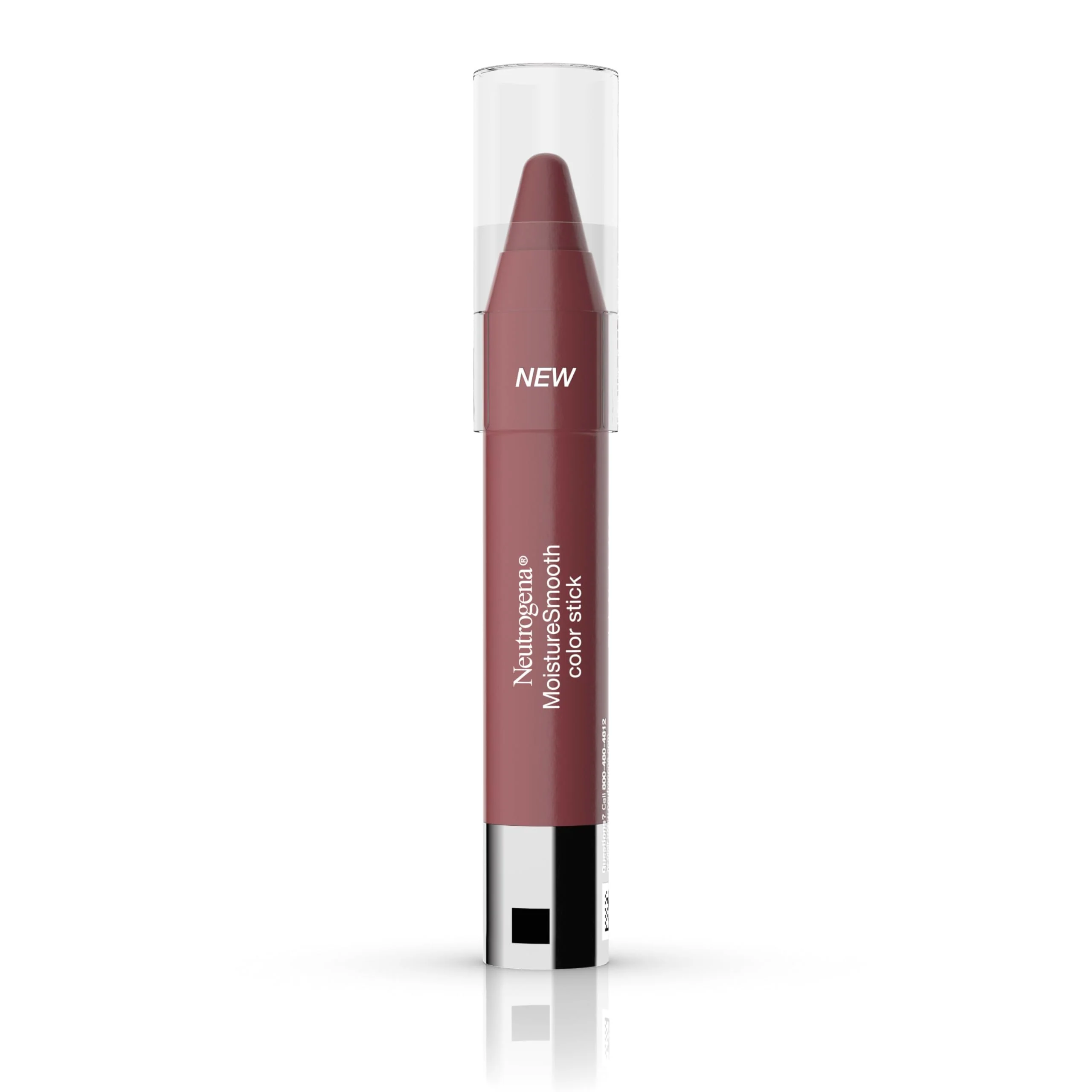 Trendy Neutrogena MoistureSmooth Color Stick for Lips Moisturizing and Conditioning Lipstick with a Balm-Like Formula Nourishing Shea Butter and Fruit Casual