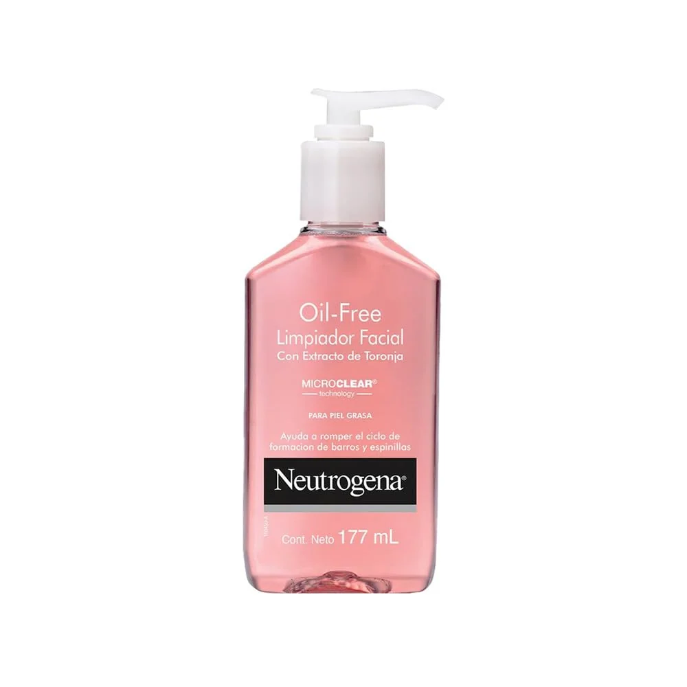 Fine Crafted Neutrogena Oil- Pink Grapefruit Pore Cleansing Acne Wash and Daily Liquid Facial Cleanser with 2 Salicylic Acid Acne Medicine and Vitamin C 6 Premium