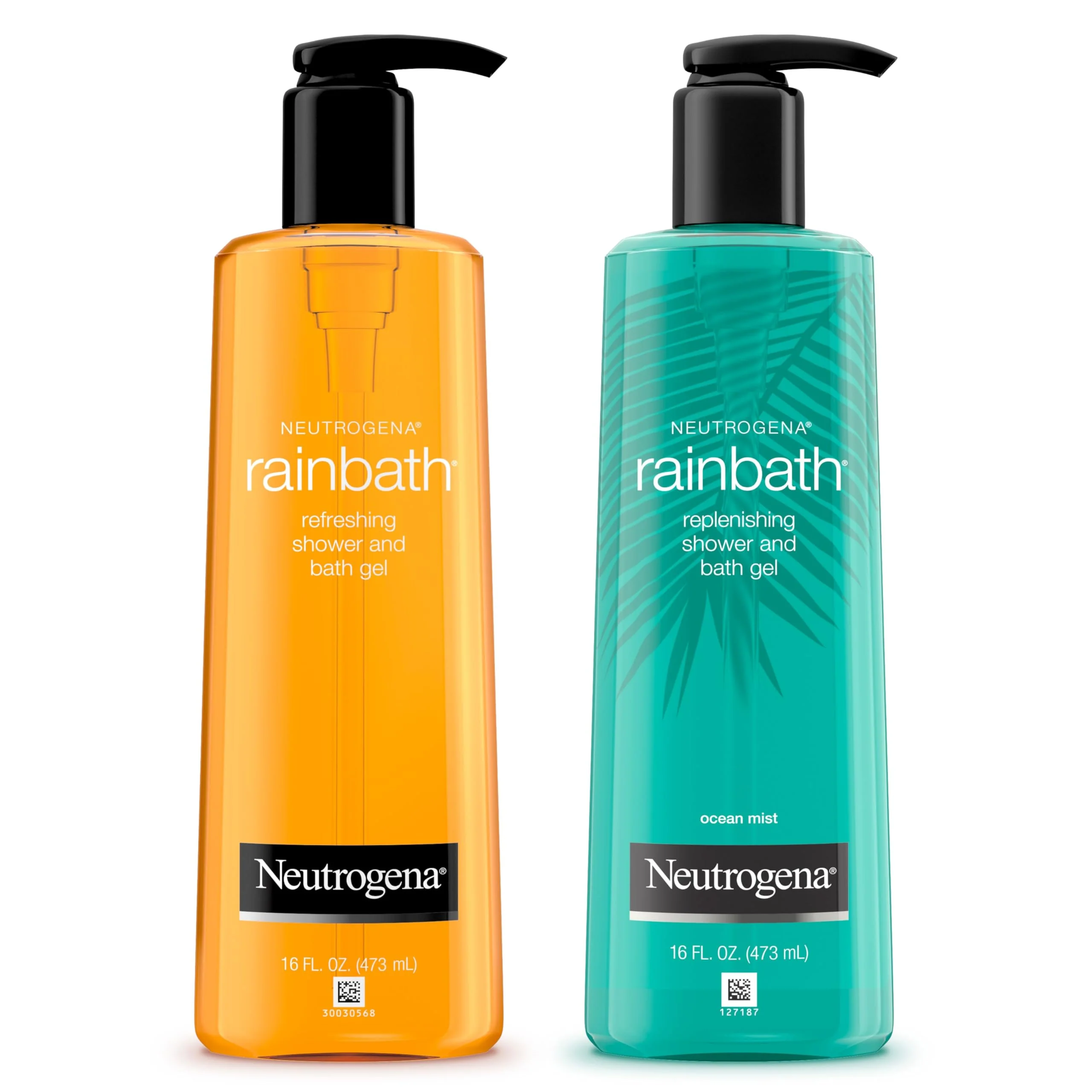 Modern Neutrogena Rainbath Refreshing Cleansing Shower Bath Gel Moisturizing Daily Body Wash Shaving Gel for Soft Skin Two Pack Including Ocean Mist Recyclable