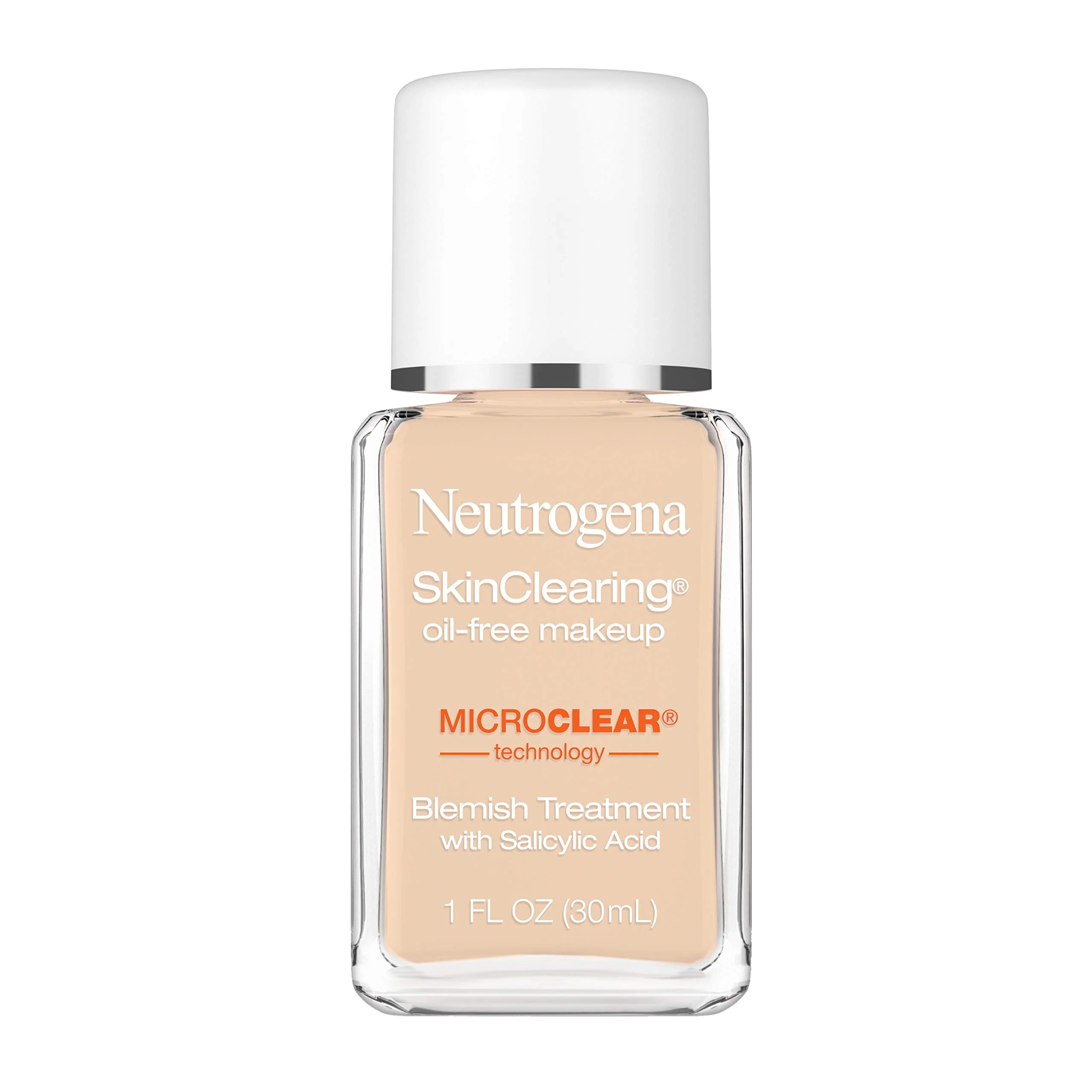 Contemporary Neutrogena SkinClearing Oil- Acne and Blemish Fighting Liquid Foundation with Salicylic Acid Acne Medicine Shine Controlling for Acne Prone Eco-Friendly