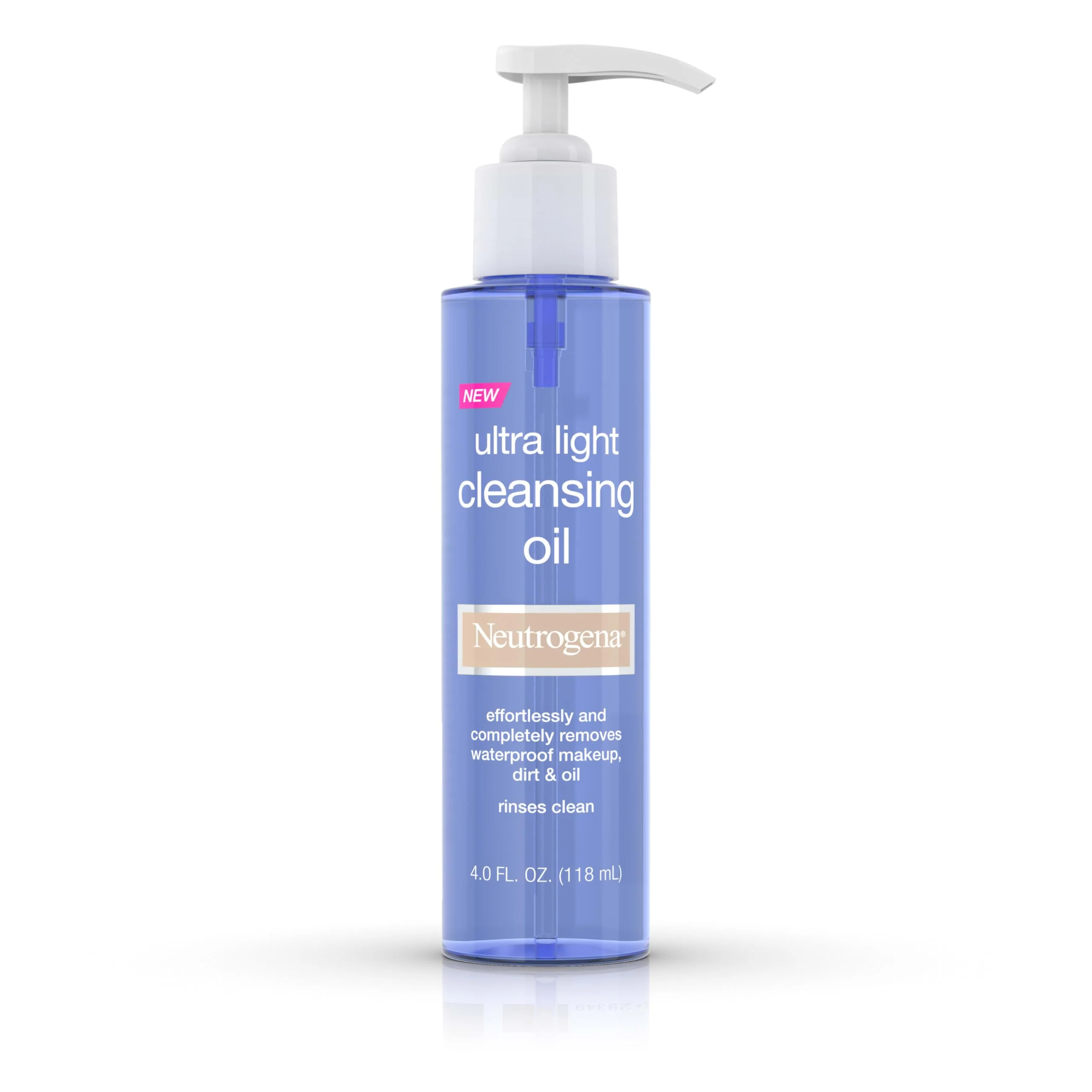 Enhanced Neutrogena Ultra Light Facial Cleansing Oil Makeup Remover Non-Comedogenic Face Cleanser to Remove Dirt Oil Makeup Waterproof Mascara 4 fl. oz Responsible