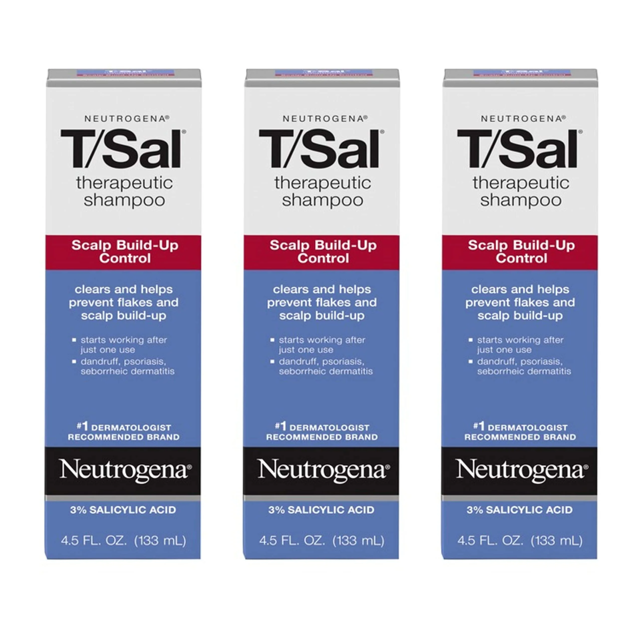 Quality Neutrogena T Sal Therapeutic Scalp Shampoo for Scalp Build-Up Control with 3 Salicylic Acid Scalp Treatment for Dandruff Scalp Psoriasis Top-Quality