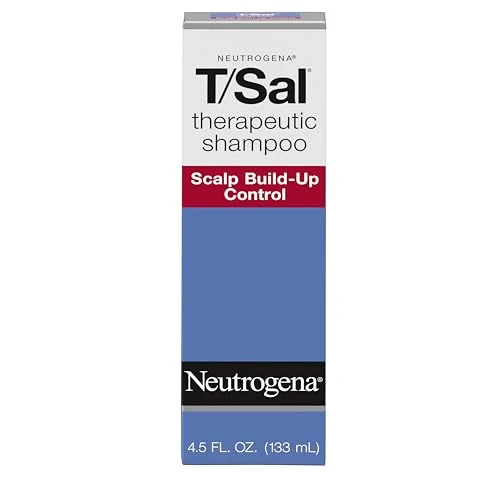 Safe Neutrogena T Sal Therapeutic Dandruff Shampoo Scalp Build-Up Control 3 Salicylic Acid Psoriasis Treatment Seborrheic Dermatitis Shampoo Clears Enhanced