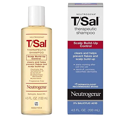 Refined Neutrogena T Sal Therapeutic Maximum Strength Shampoo 4.50 oz Pack of 6 Exclusive