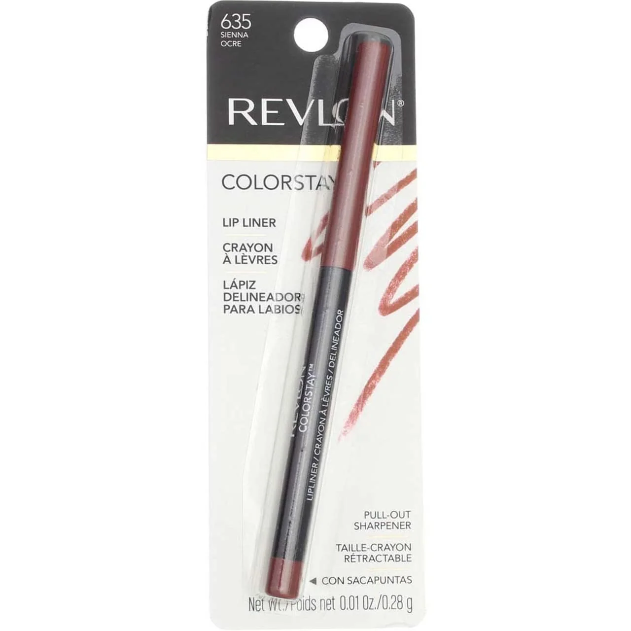 Prestigious REV C STAY LIP LINER SIENNA Stylish