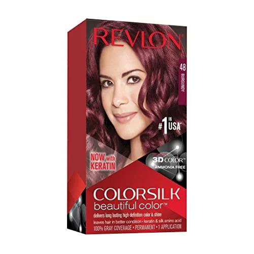 Healthy Revlon Colorsilk 48 Burgundy Detailed