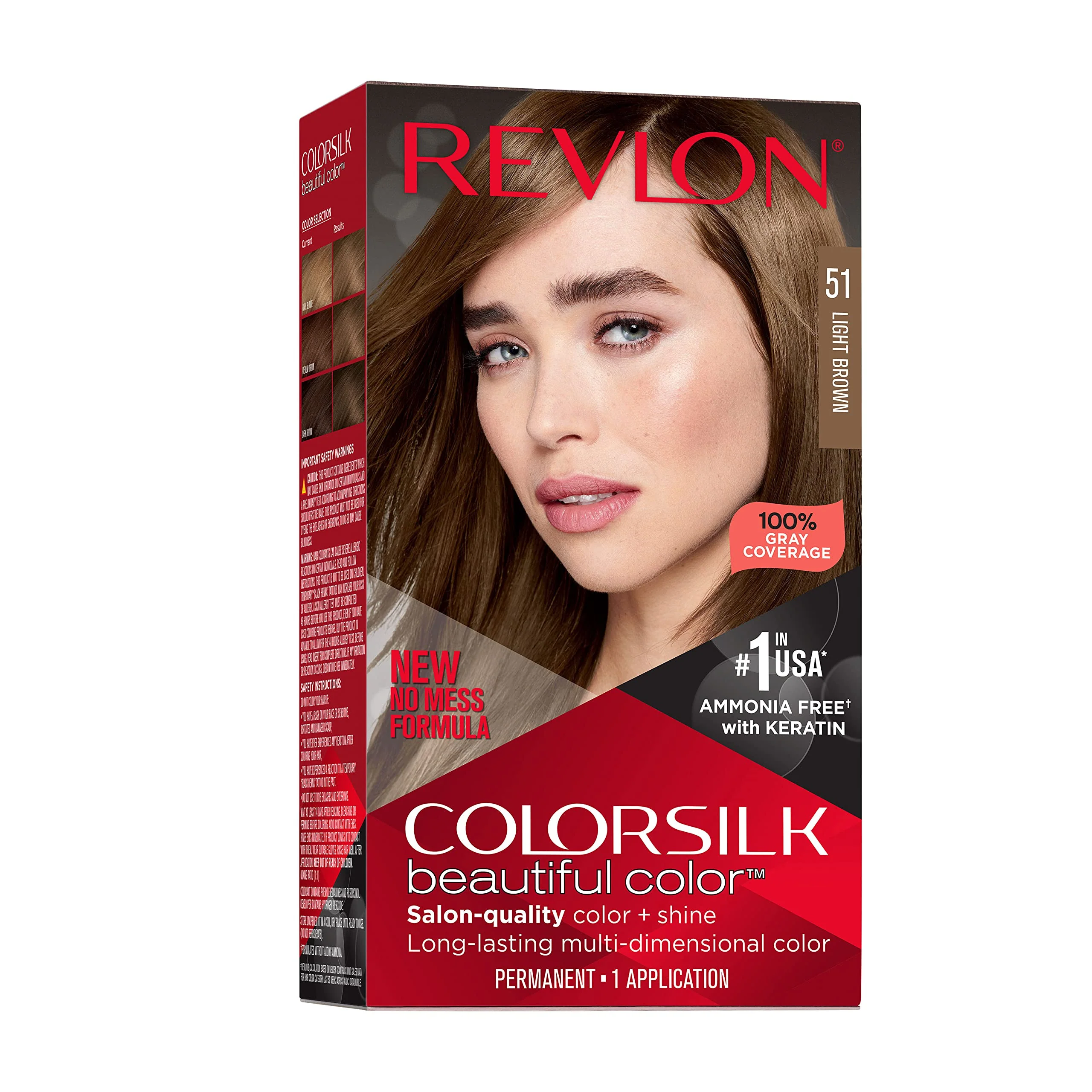 Exceptional Revlon Colorsilk Beautiful Color Permanent Hair Color Long-Lasting Artisan