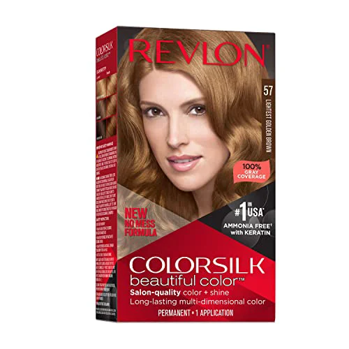 Environmentally Friendly Revlon Colorsilk Beautiful Color Permanent Hair Color Long-Lasting Powerful