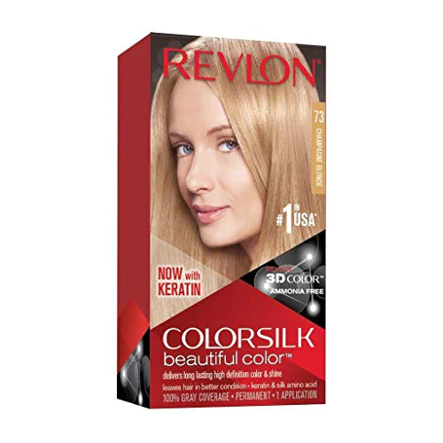 Fine Crafted REVLON Colorsilk Beautiful Color Permanent Hair Color with 3D Gel Enhanced