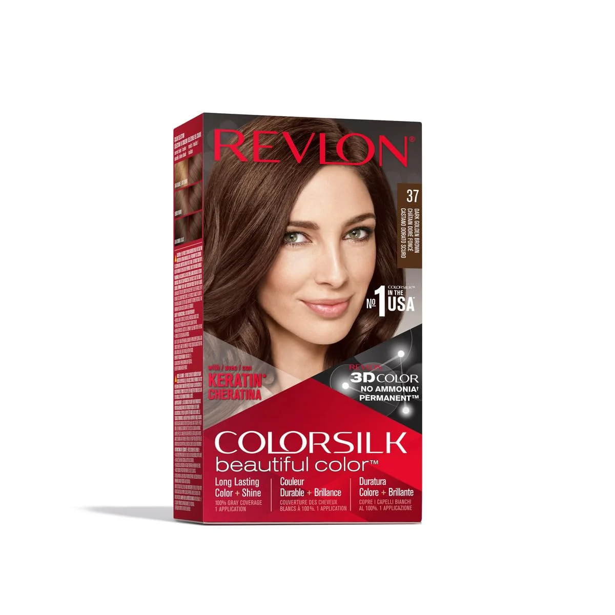 Healthy Revlon Colorsilk Beautiful Color Permanent Hair Color with 3D Gel Flexible